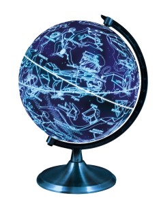 Globo Terráqueo día y noche 2