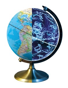 Globo Terráqueo día y noche
