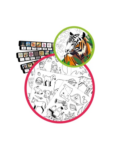 Proyector de dibujos con accesorios