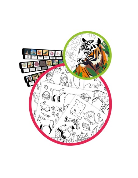 Proyector de dibujos con accesorios