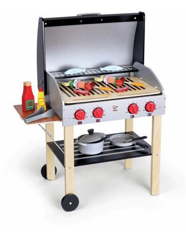 Barbacoa Gourmet con comida