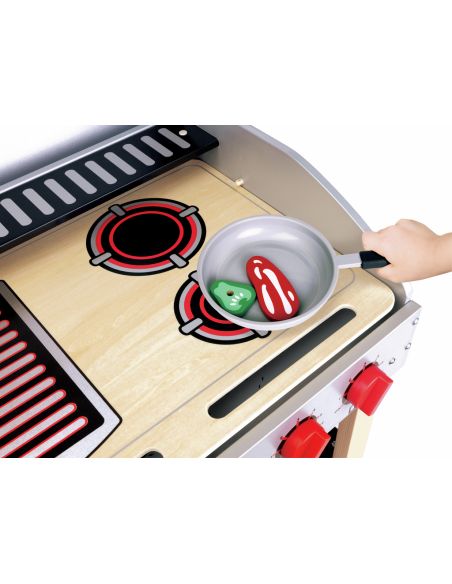 Barbacoa Gourmet con comida