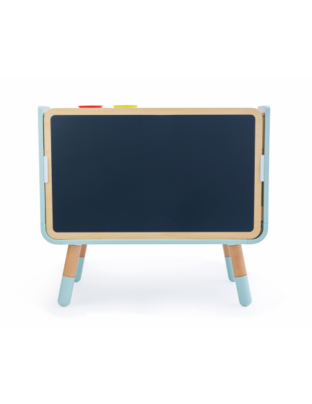 Taula de dibuix i biblioteca 2 en 1