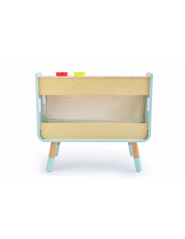 Mesa de dibujo y biblioteca 2 en 1