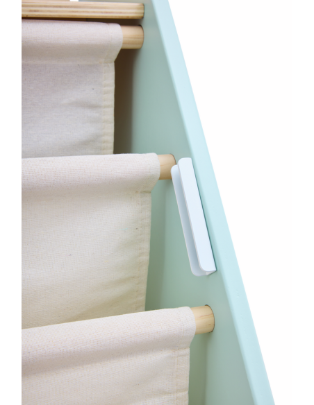 Mesa de dibujo y biblioteca 2 en 1