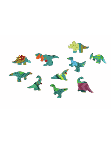Puzle de Terra Brillant de Dinosaures...