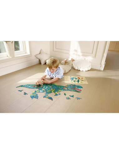 Puzle de Terra Brillant de Dinosaures...