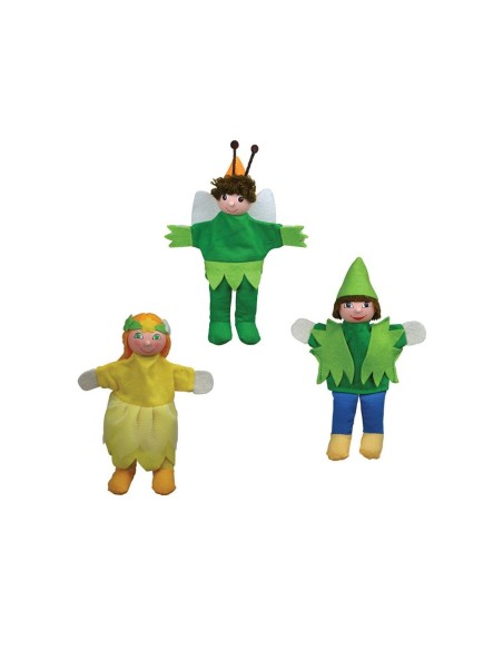 Marionetas de dedo - 12 unidades