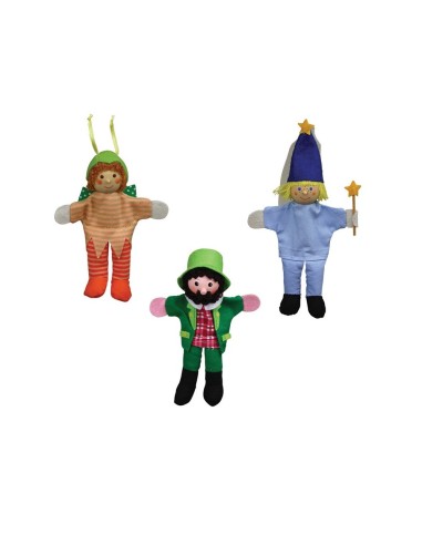 Marionetas de dedo - 12 unidades