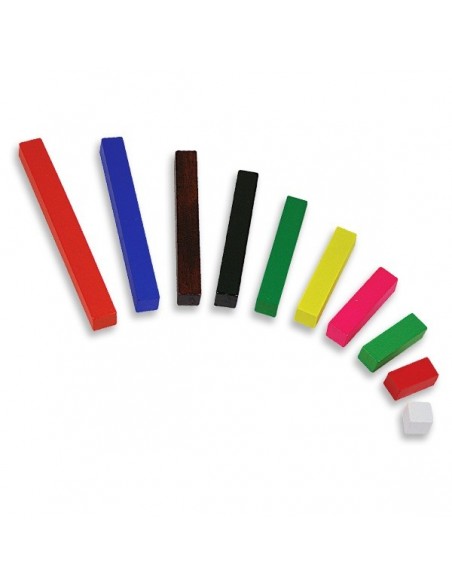 Regletas de madera de juguete