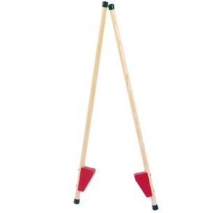 Zancos infantiles de madera