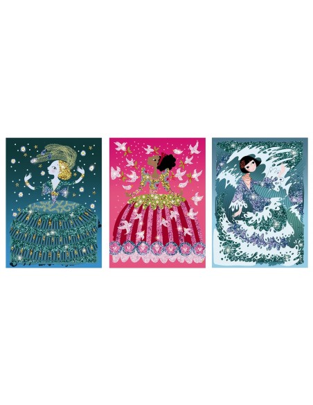 Quadres de purpurina - Vestits