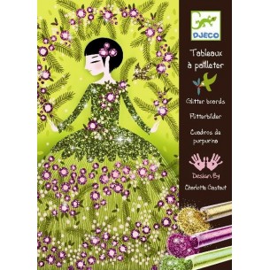 Cuadros de purpurina -...