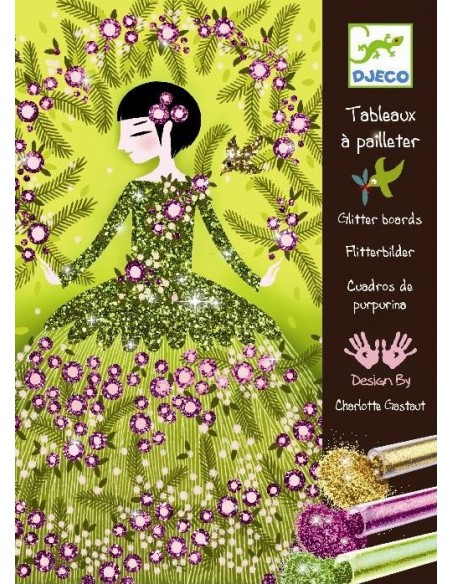 Cuadros de purpurina - Vestidos