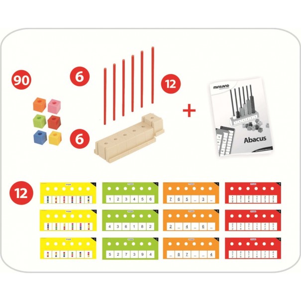 Ábaco multibase - Juegos de matemáticas