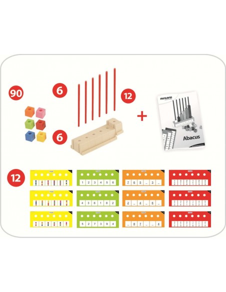 Ábaco multibase - Juegos de matemáticas