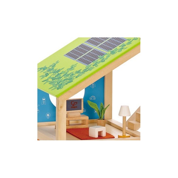 Casa de muñecas de madera