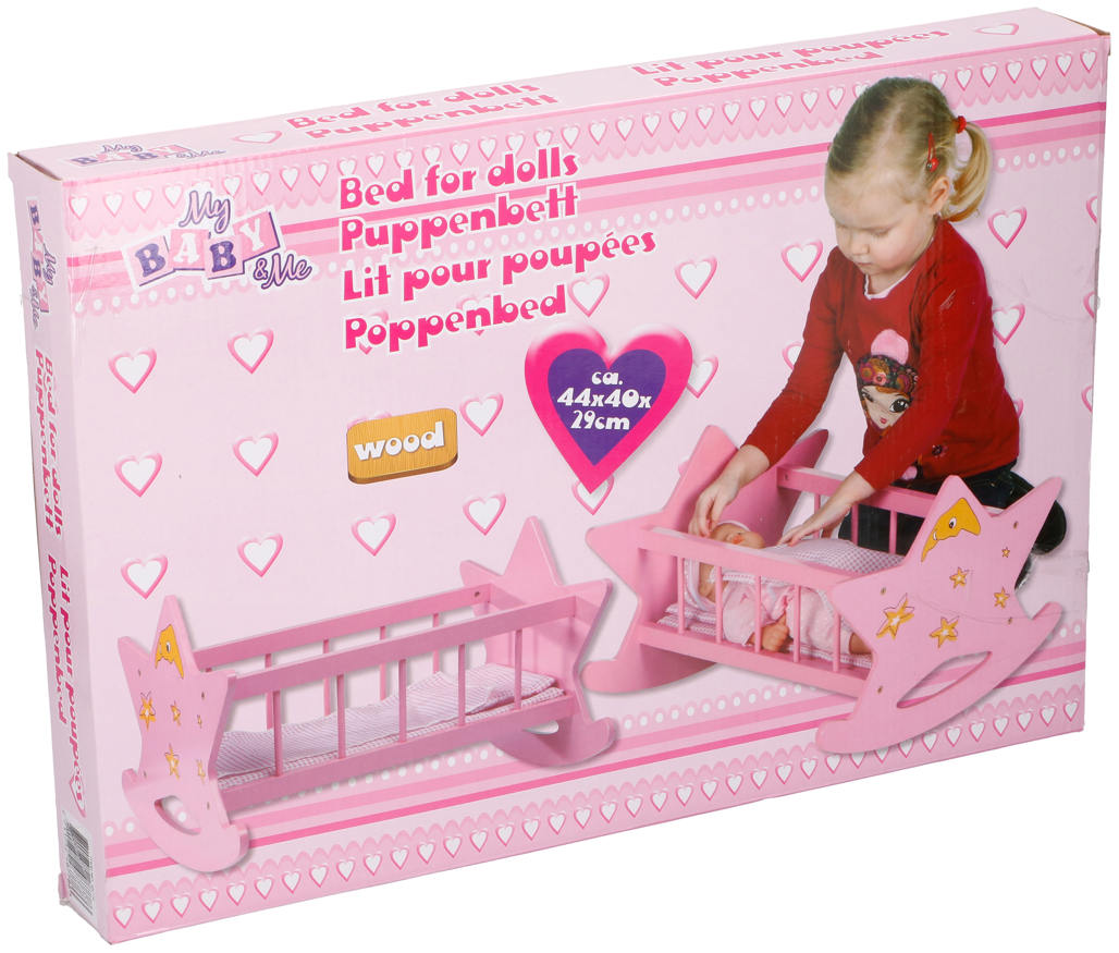 bressol de color rosa joguina