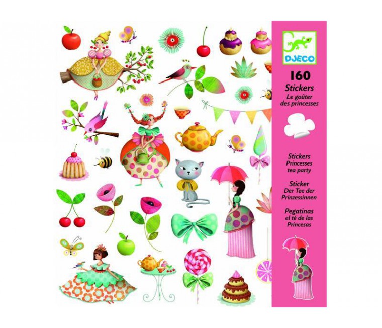 stickers de princesas juguetes de decorar