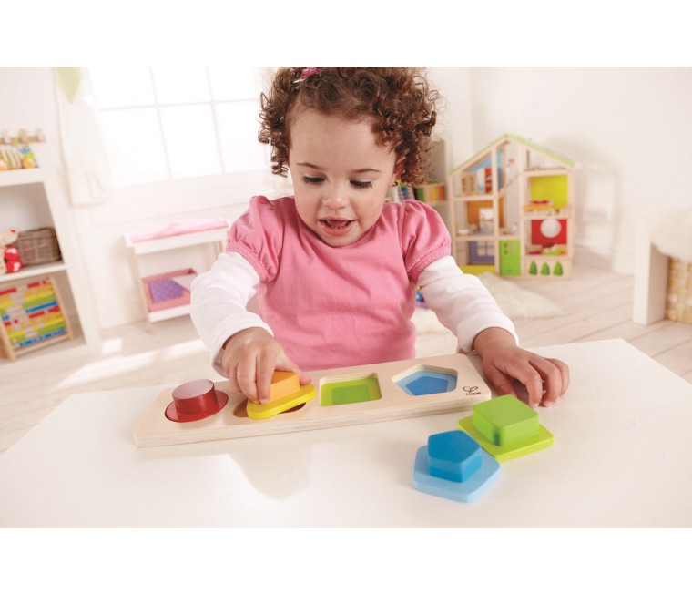 encaje de formas montessori