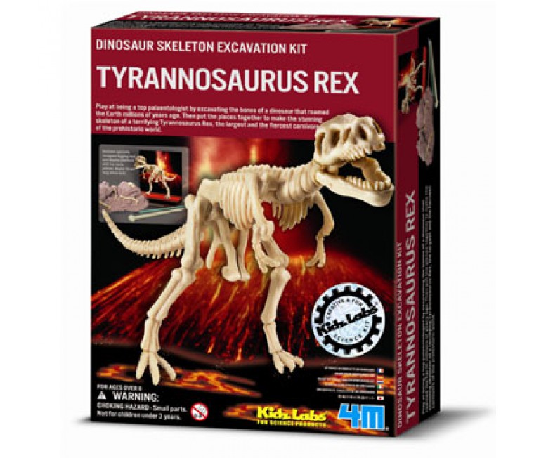 excava y monta un rex juegos de ciencia