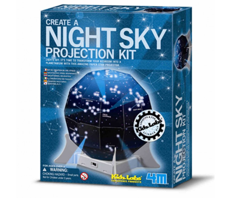 juegos de ciencia: proyector de estrellas