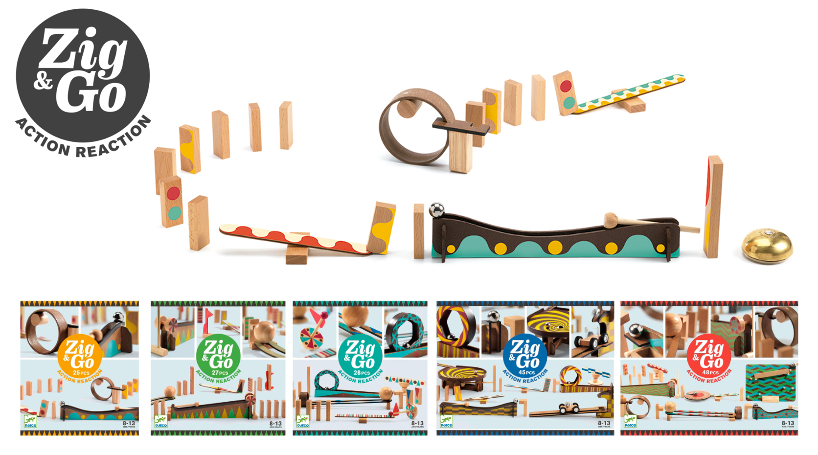 circuito de reación en cadena Zig&Go Djeco