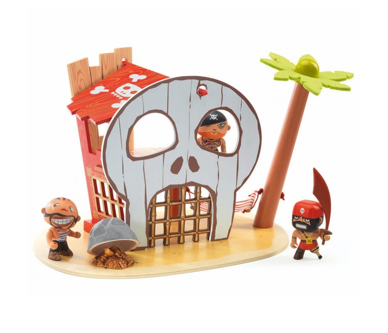 isla pirata para niños