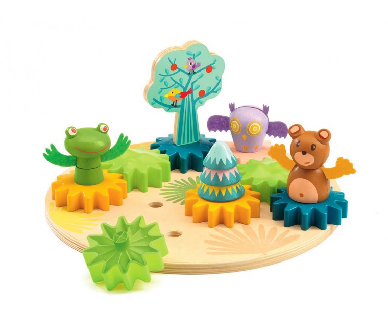 juego de construcción de madera