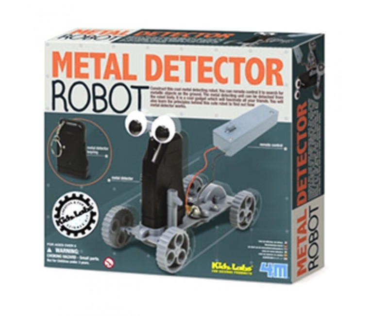 robot detecta metales