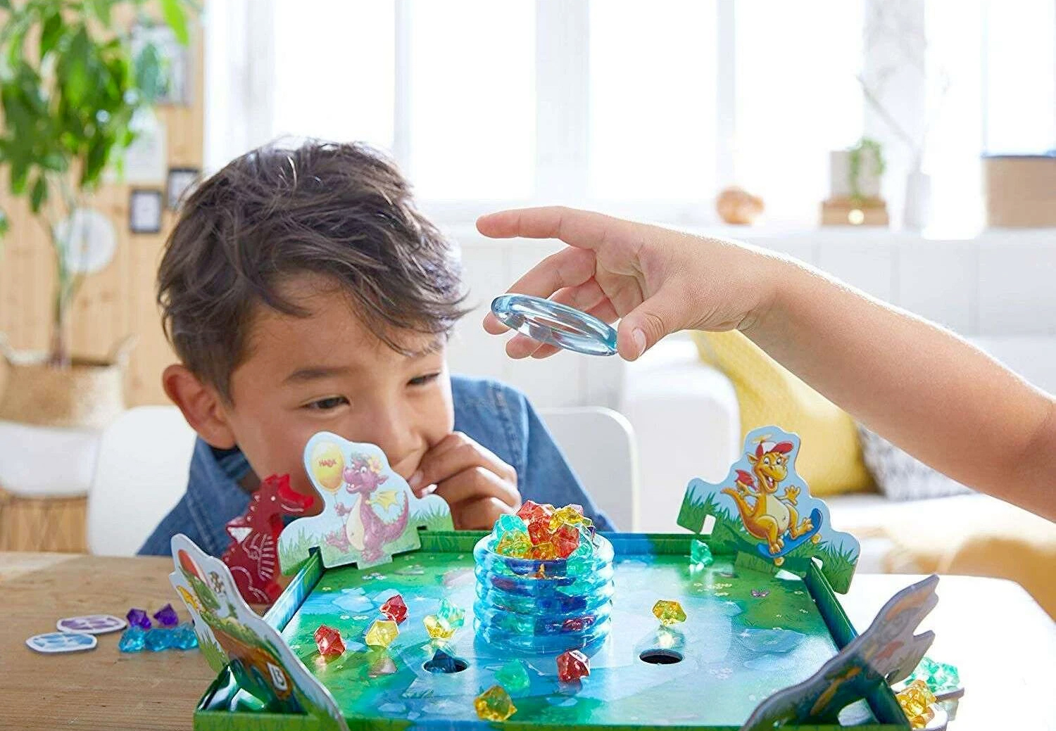 jugar con la familia en casa