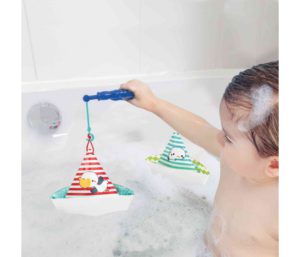 juego barquitos bañera