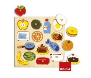 juego de encaje comida